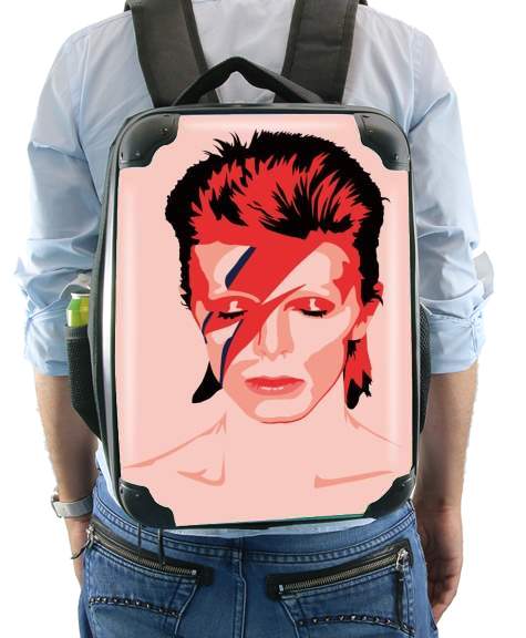  David Bowie Minimalist Art for Backpack