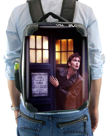  David Tennant Police Box for Backpack