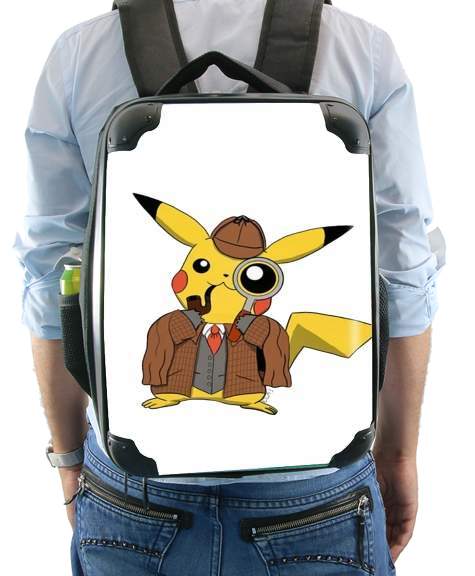  Detective Pikachu x Sherlock for Backpack