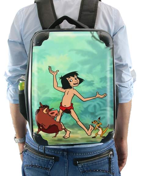  Disney Hangover Mowgli Timon and Pumbaa  for Backpack