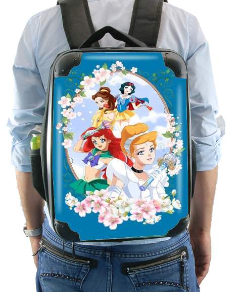  Disney Princess Feat Sailor Moon for Backpack