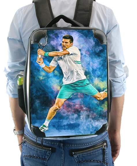  Djokovic Painting art for Backpack