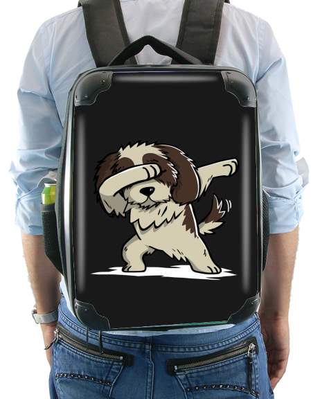  Dog Shih Tzu Dabbing for Backpack