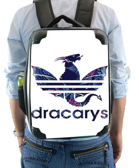  Dracarys Floral Blue for Backpack
