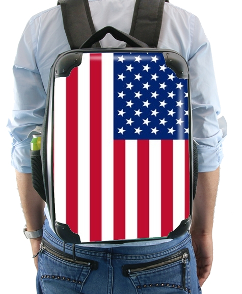  Flag United States for Backpack