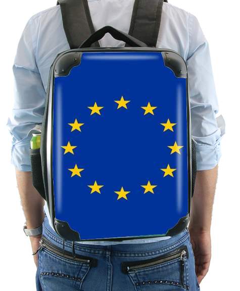  Europeen Flag for Backpack