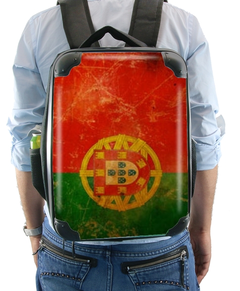  Vintage Flag Portugal for Backpack