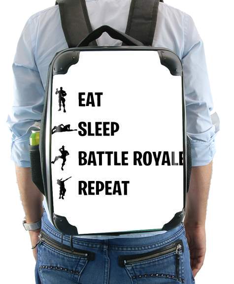  Eat Sleep Battle Royale Repeat for Backpack