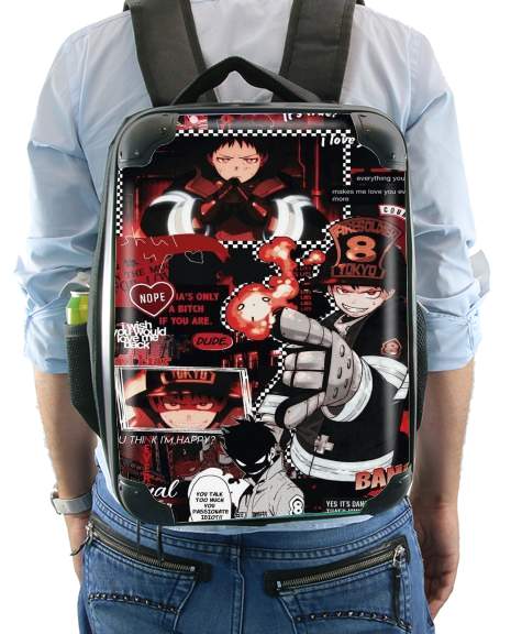  Enen No Shouboutai Fire Force for Backpack