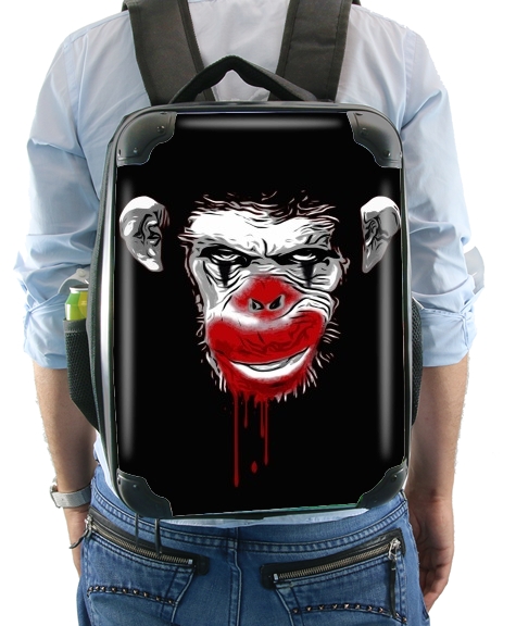  Evil Monkey Clown for Backpack
