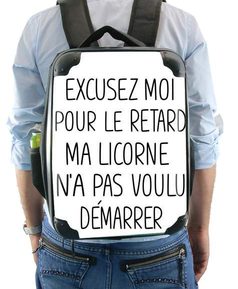  Excusez moi pour le retard ma licorne na pas voulu demarrer for Backpack