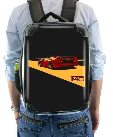  Ferrari F40 Art Fan for Backpack