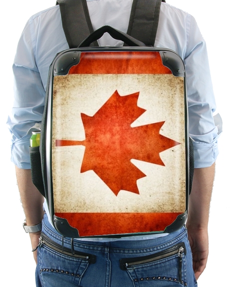 Canadian Flag Vintage for Backpack