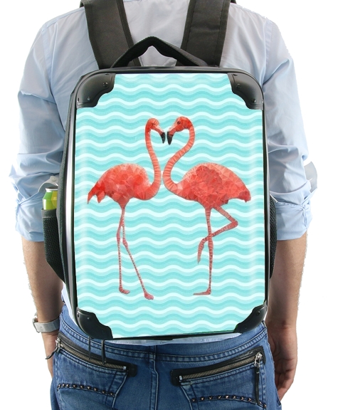  flamingo love for Backpack