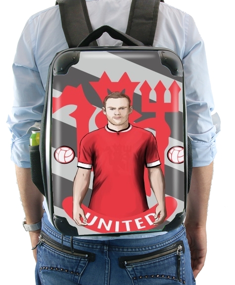  Football Stars: Red Devil Rooney ManU for Backpack