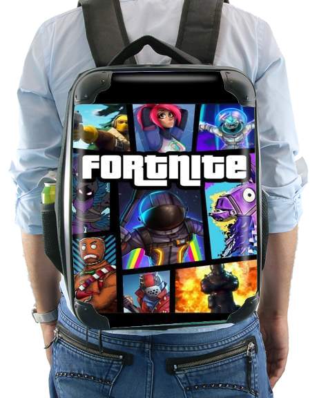  Fortnite - Battle Royale Art Feat GTA for Backpack
