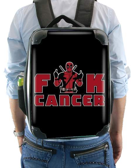  Fuck Cancer With Deadpool for Backpack