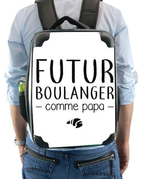  Futur boulanger comme papa for Backpack