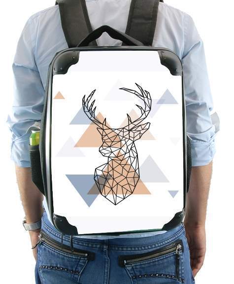  Geometric head of the deer for Backpack