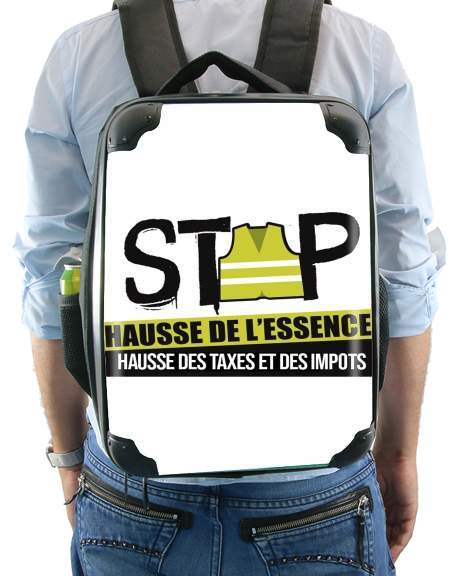  Gilet Jaune Stop aux taxes for Backpack