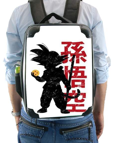  Goku silouette for Backpack