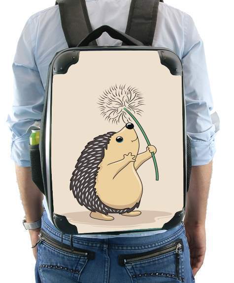  Hedgehog play dandelion for Backpack