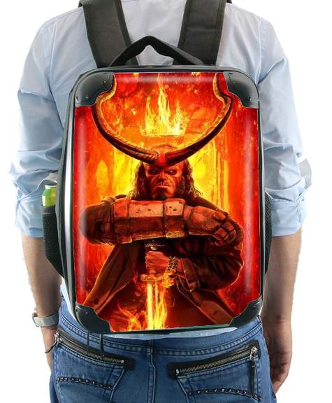  Hellboy in Fire for Backpack