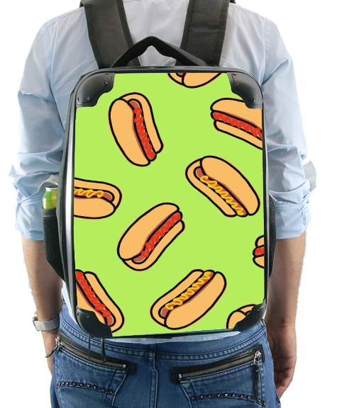  Hot Dog pattern for Backpack