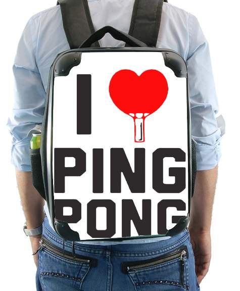  I love Ping Pong for Backpack