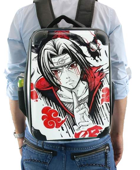  Itachi Blood Eyes Raven Akatsuki for Backpack