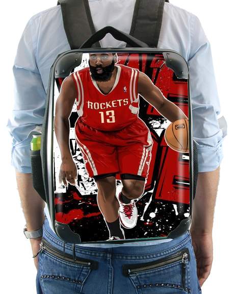 James Harden Basketball Legend for Backpack