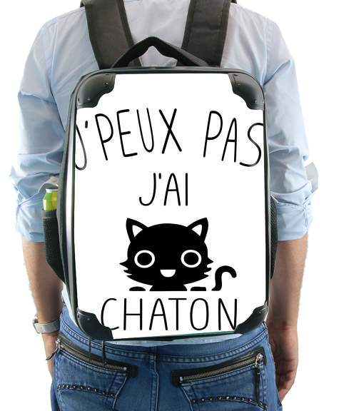  Je peux pas jai chaton for Backpack