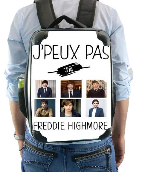  Je peux pas jai Freddie Highmore Collage photos for Backpack
