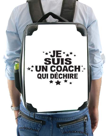  Je suis un coach qui dechire for Backpack