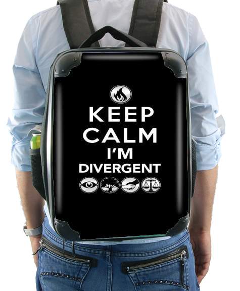  Keep Calm Divergent Faction for Backpack