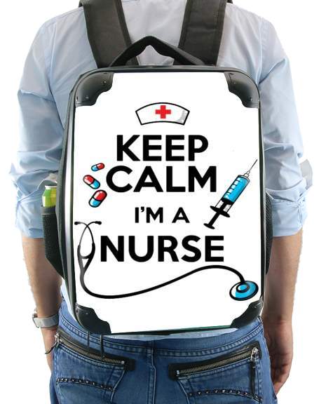  Keep calm I am a nurse for Backpack