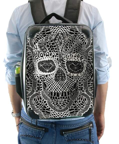  Lace Skull for Backpack