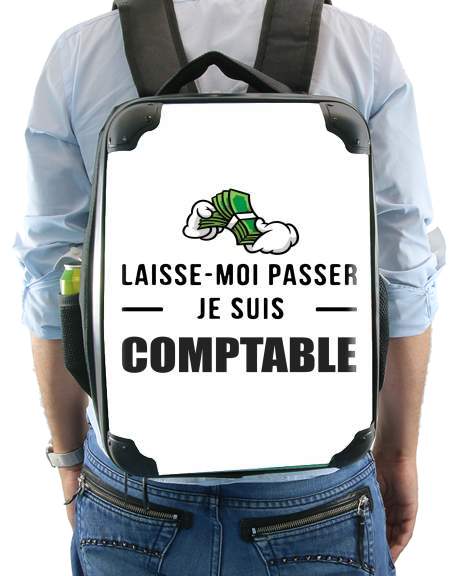  Laisse moi passer je suis comptable for Backpack