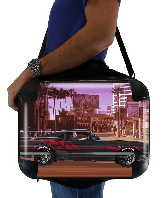  A race. Mustang FF8 for Laptop briefcase 15" / Notebook / Tablet