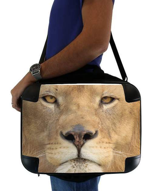  Africa Lion for Laptop briefcase 15" / Notebook / Tablet