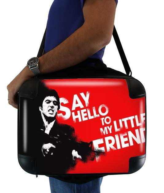  Al Pacino Say hello to my friend for Laptop briefcase 15" / Notebook / Tablet