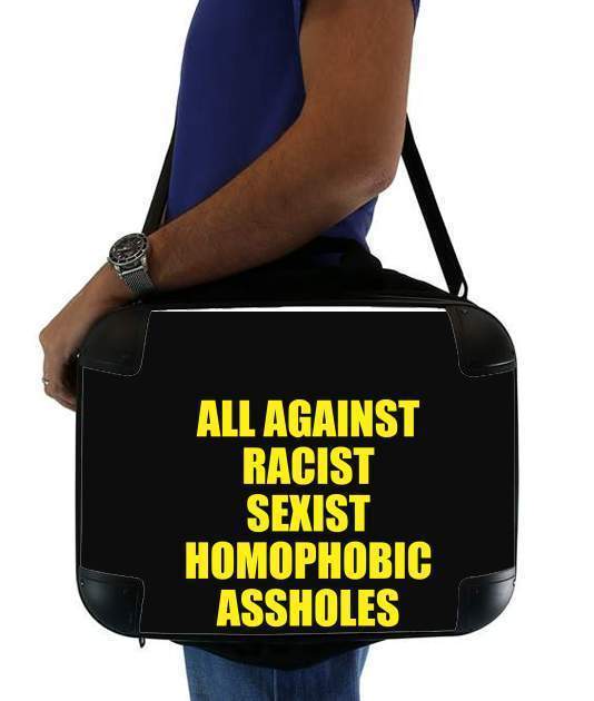  All against racist for Laptop briefcase 15" / Notebook / Tablet