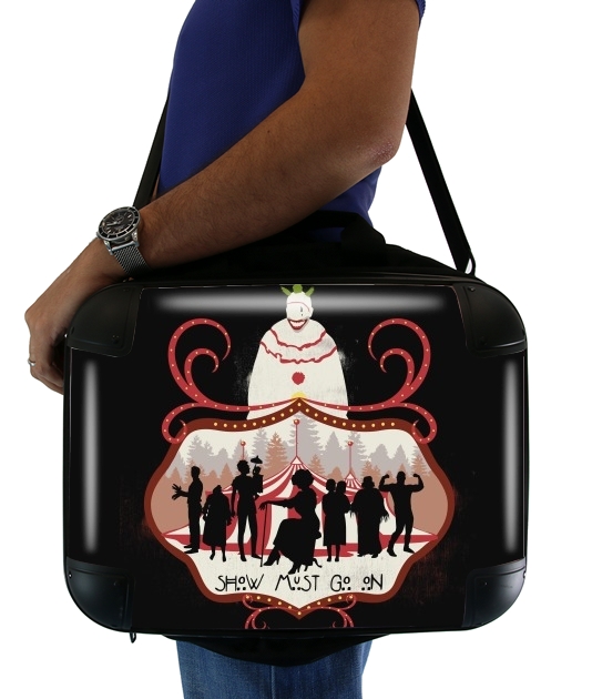  American circus for Laptop briefcase 15" / Notebook / Tablet