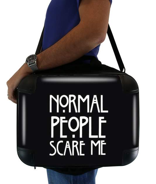  American Horror Story Normal people scares me for Laptop briefcase 15" / Notebook / Tablet