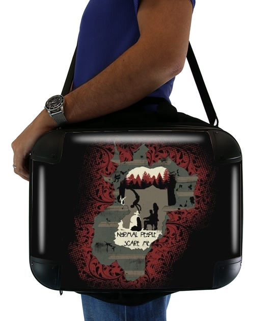  American murder house for Laptop briefcase 15" / Notebook / Tablet