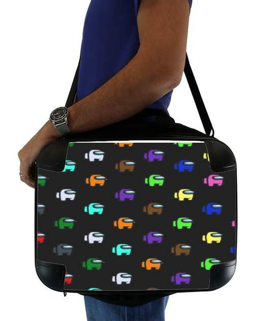  Among Us Pattern for Laptop briefcase 15" / Notebook / Tablet