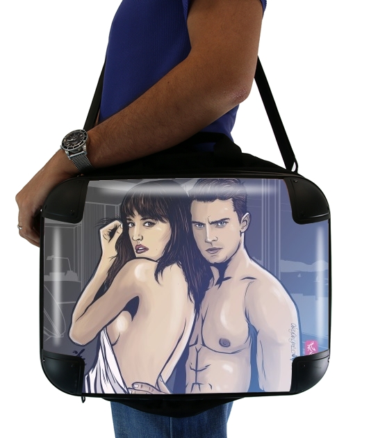  Anastasia & Christian for Laptop briefcase 15" / Notebook / Tablet