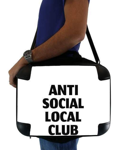  Anti Social Local Club Member for Laptop briefcase 15" / Notebook / Tablet