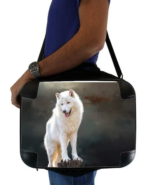  Arctic wolf for Laptop briefcase 15" / Notebook / Tablet