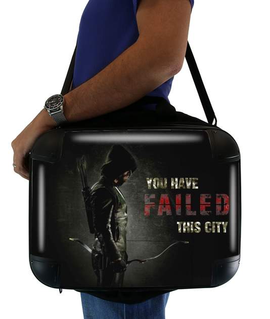  Arrow you have failed this city for Laptop briefcase 15" / Notebook / Tablet